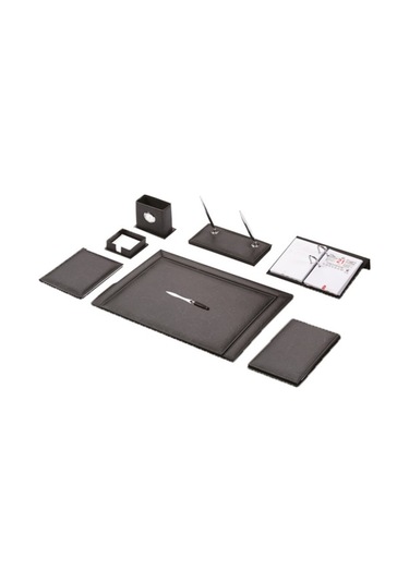 Gülpaş 913 Deri Optik Sümen Takımı 9 Parça Siyah G913