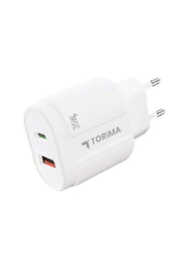 Honor X6c İle Uyumlu 35w Type-c + Usb Hızlı Şarj Başlığı