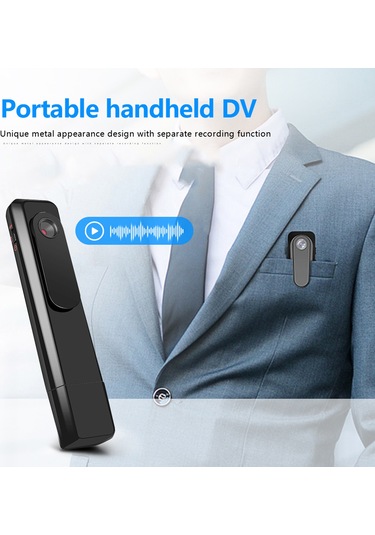 Yuntech01 Metal Gövde, 800w Lensli 1080p 30fps Düşük Işıkta Net Kayıt, 64g Tf Kart Desteği Taşınabilir El Tipi Video Kamerası