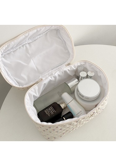 Moveevo Yıkama Çantası Büyük Kapasiteli Saklama Çantası Kozmetik Kadın Seyahat Organizatörü Taşınabilir Makyaj Çantaları