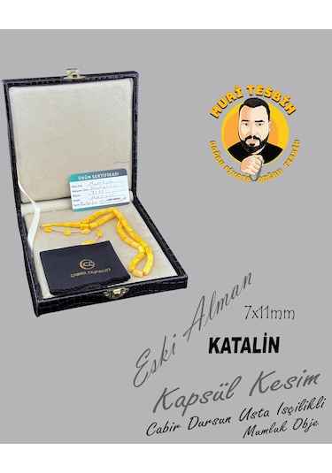 Cabir Dursun Mumluk Eski Alman Katalin Kapsül Kesim7x11mm