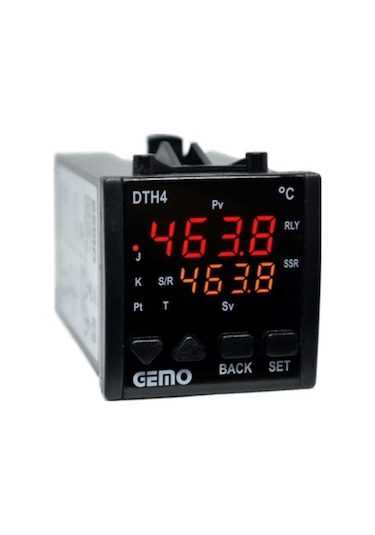 Gemo DTH4-24V Ekonomik Seri "Auto-Tune PID" Sıcaklık Kontrol Cihazı