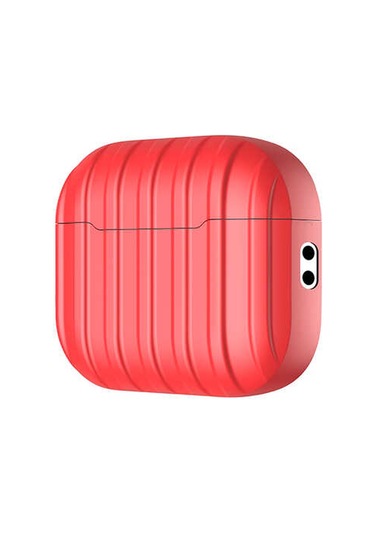 Ekılıf - Airpods Pro 2 Uyumlu - Kılıf Darbelere Karşı Dayanıklı Koruyucu Silikon Kılıf Airbag 30 - Kırmızı