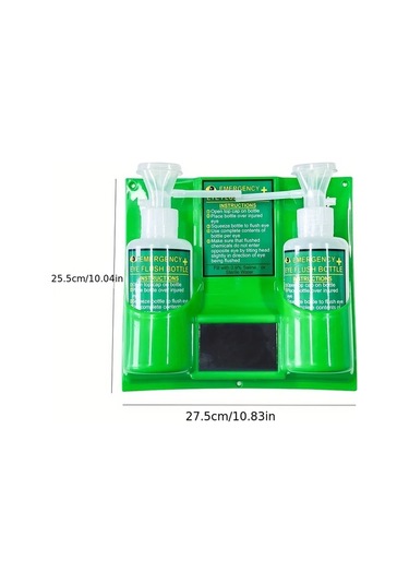 Willowhaven Universal Taşınabilir Göz Yıkama İstasyonu 16.09oz Kapasiteli Ergonomik Nozullu