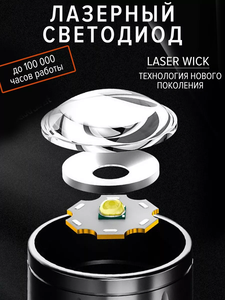 Toftt Şarjlı Led El Feneri 221253190 Siyah