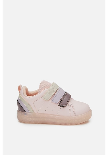 Vicco Sun Işıklı Kız Bebek Pudra Sneaker Pudra