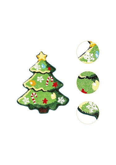 Suntek Yılbaşı Ağacı Halısı Nordic Sağlam Yumuşak Stil-c Stil C