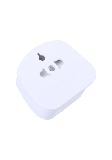 250v Uk Fiş - Ab Fiş Us Fiş Güç Dönüşüm Fişi Dönüştürücü Beyaz