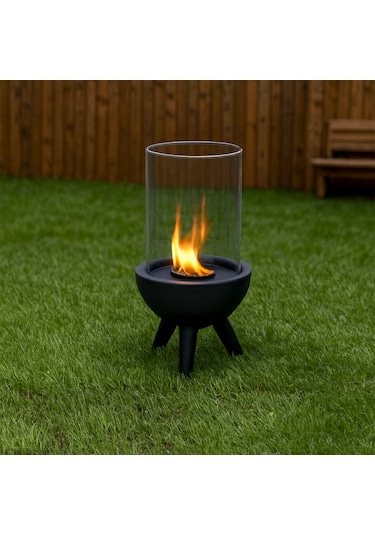 Garden With Ware Dekoratif Ayaklı Gaz Lambası