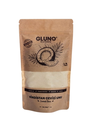 Glutensiz Hindistan Cevizi Unu 250 Gr