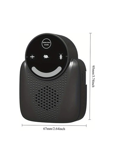 Xuweiwei Beyaz Usb Cok Fonksiyonlu Akilli Degisken Frekansli Elektronik Sessiz Ses Dalgasi Kedi Fare Cihazi