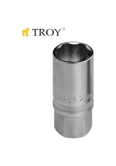Troy 26126 1-2” Buji Lokması Ölçü 21Mm-Çap 27 8Mm-Uzunluk 65Mm