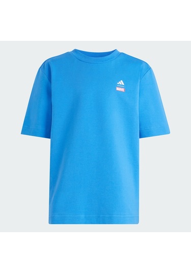 Adidas Jz7665 Lk Mrvl Av T Çocuk Tişört Mavi