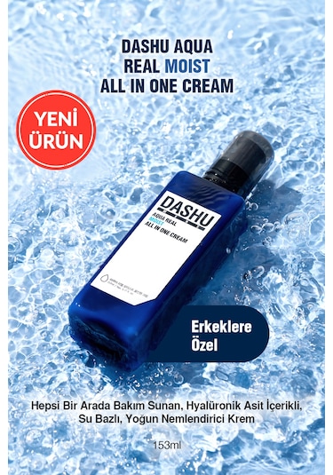 Dashu Mens Aqua Real Moist All İn One Cream