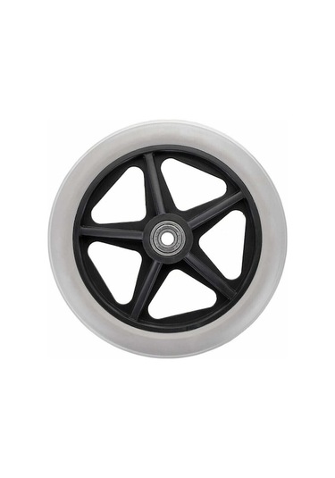 Novahub 2 Adet 6'lık Gri Yedek Lastik Tekerlek Sandalye/yürütücü İçin -