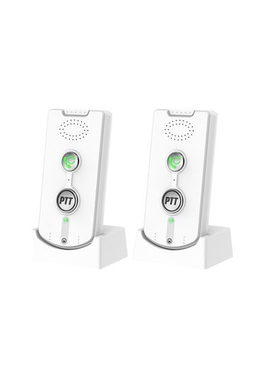 2 Adet Interkomlar Kablosuz Ev Sesli Çift Yönlü Arayan Beyaz