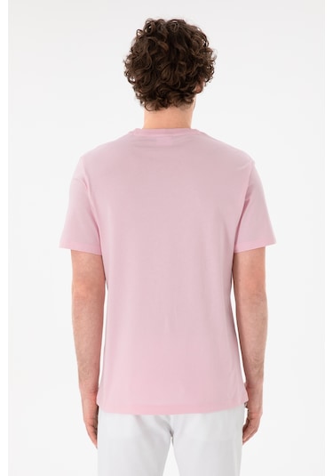 U.S. Polo Assn. Erkek Regular Fit Bisiklet Yaka Açık Pembe Basic Tişört 50305928-VR078 U.S. Polo Assn. Erkek Regular Fit Bisiklet Yaka Açık Pembe Basic Tişört 50305928-VR078