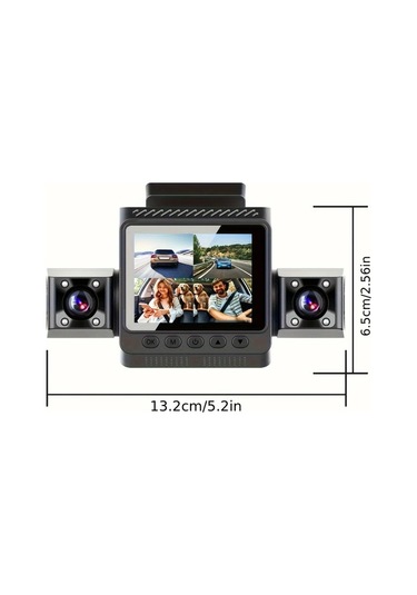 Xuweiwei Sanluo Dash Cam 1080p Hd Araba Kamera 32gb Kart Uc Kayit Gec Gorus Dvr