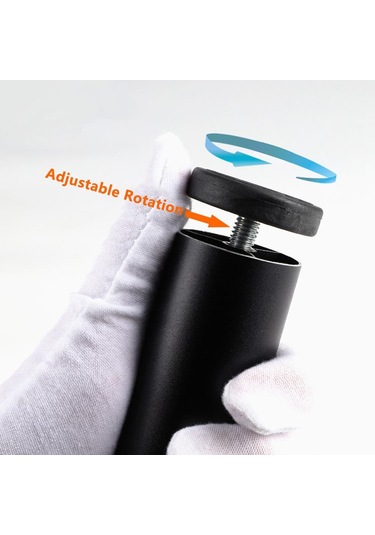 Suntek 4 Adet Alüminyum Alaşımlı Mobilya Ayakları Siyah-12cm Çok Renkli