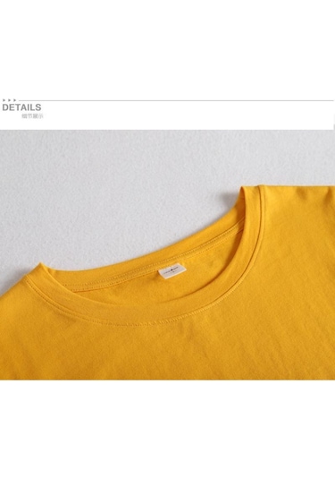 Kahve İlkbahar Ve Sonbahar Kadın Bluz Pamuk Gevşek Düz Renk Yuvarlak Yaka Uzun Kollu Üst Kahverengi