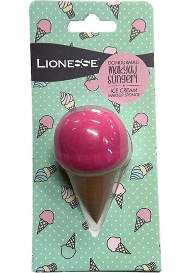 Lionesse Dondurmalı Makyaj Süngeri Pembe