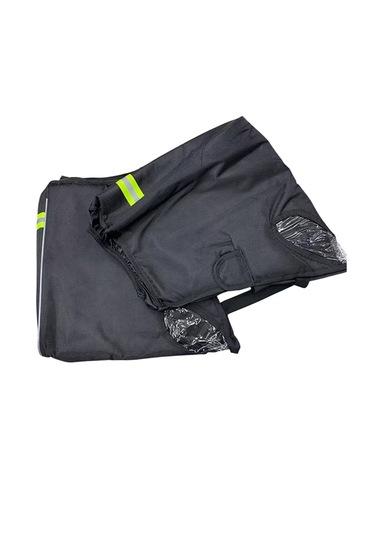 Motosiklet Rüzgarlığı - Reflektörlü El Koruma Rüzgarlık Kalın Model Soğuktan Ve Rüzgardan Ellerinizi Korur Siyah