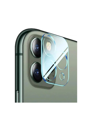 Ally Apple Uyumlu iPhone 12 6.1 Full Tempered Kamera Koruyucu Kırılmaz Cam