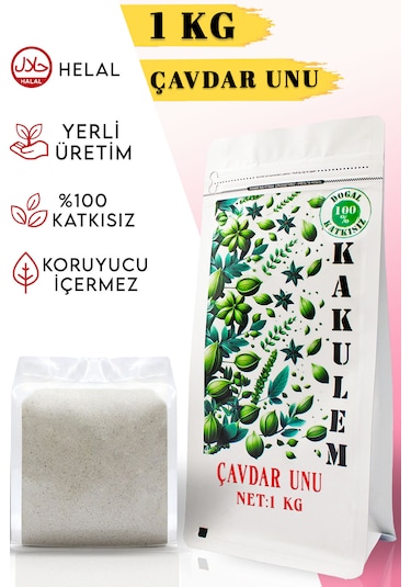 Kakulem Doğal %100 Katkısız Çavdar Unu 1 KG