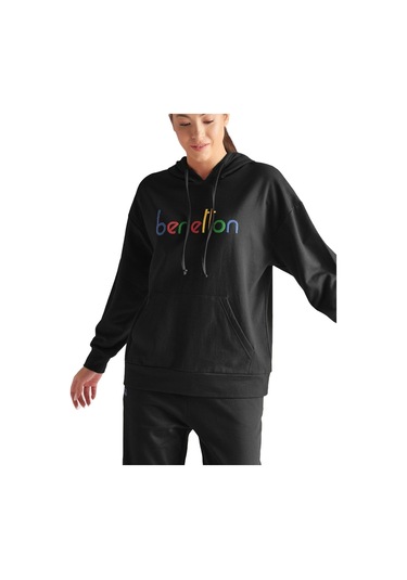 Benetton Kadın Sweatshirt Bnt-w094 T