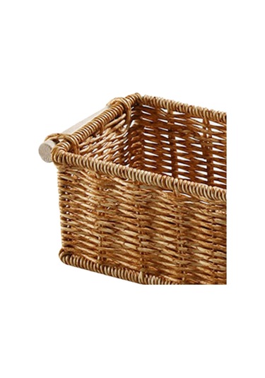 Suntek Magideal Taklit Rattan Sepetleri Depolama Sepeti Kutusu Ev Bar M