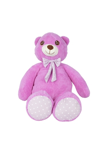 100 Cm Love Bam Lila Ayı Çok Renkli