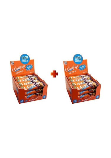 Choco Light Midi 16lı Kutu 2x Kutu %100 Naturel Portakal Aromalı Proteinli Bar Kutu Içi Adet 40 G.