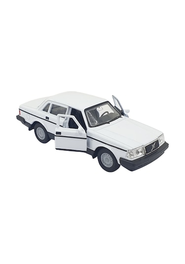 1:32 Volvo 240 Gl Çek Bırak -araba - 43784-beyaz Beyaz
