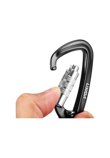 Pazly 360 Döner Alüminyum Karabina - 1100lb Dayanıklı, Hafif 2'li Paket, Çok Renkli Hamak/evcil Hayvan Tasması İçin Çok Renkli