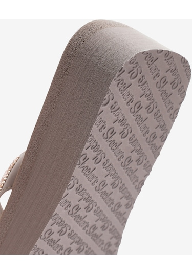 Skechers Vinyasa - Wild Daisies Kadın Bej Parmak Arası Terlik 119638 Tpe Bej