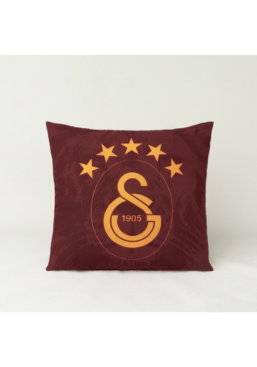 Taç Lisanslı 5.yıldız Galatasaray 40x40 Kırlent 000000001000050949 Çok Renkli