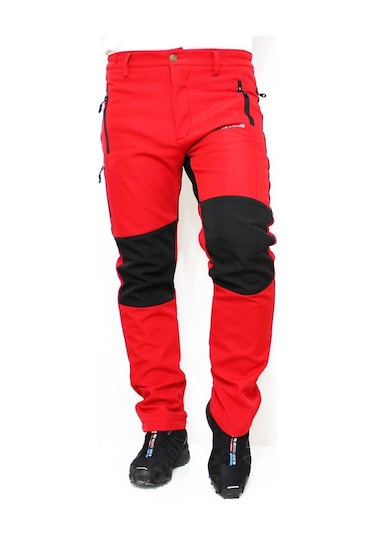 Mudwill Kışlık Softshell Pantolon (600202) - Kırmızı