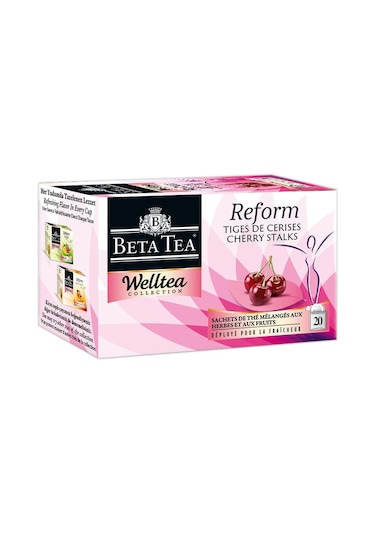 Beta Tea Kiraz Saplı Poşet Çay Welltea Reform Collection 20x1,8 Gram