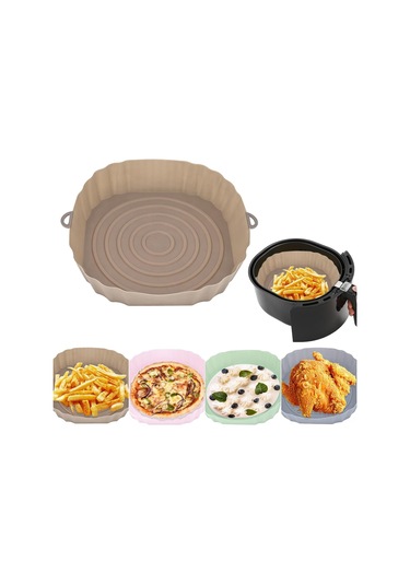 Moveevo Yemek Kalitesi Silikon Fritöz Kabı 7.8 İnç - Yeniden Kullanılabilir, Yağ/su Geçirmez, Fritöz/fırın/mikrodalga Uyumlu, Temizliği Kolaylaştırır Diğer Moveevo Yemek Kalitesi Silikon Fritöz Kabı 7.8 İnç - Yeniden Kullanılabilir, Yağ/su Geçirmez, Fritöz/fırın/mikrodalga Uyumlu, Temizliği Kolaylaştırır Diğer