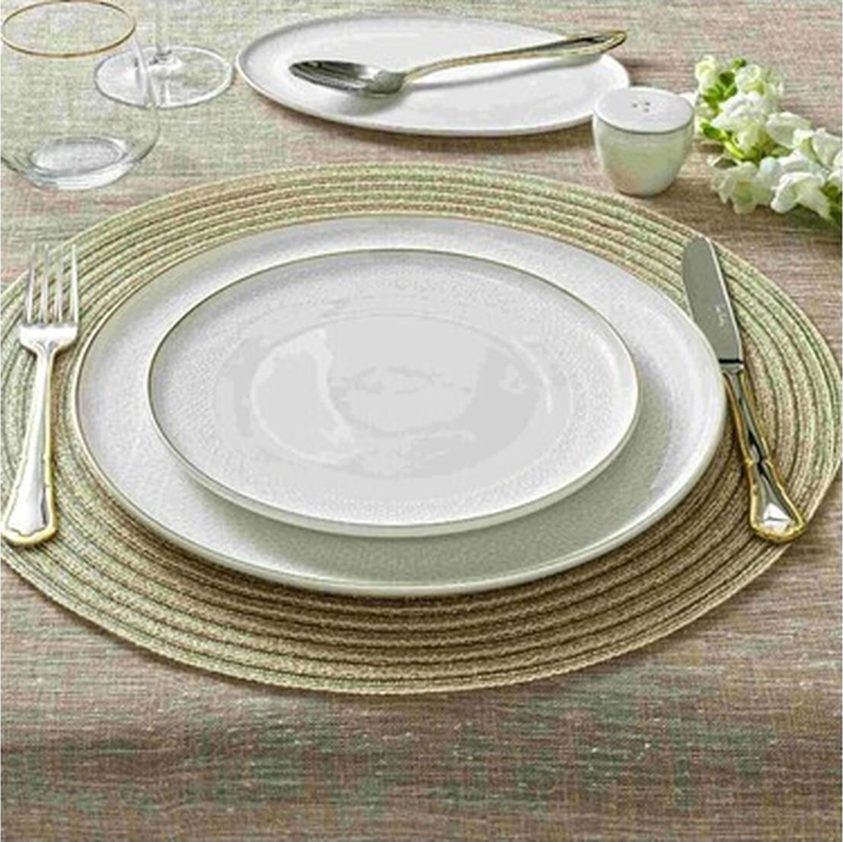 Pierre Cardin Claudia 60 Parça Yemek Takımı Süt Beyazı