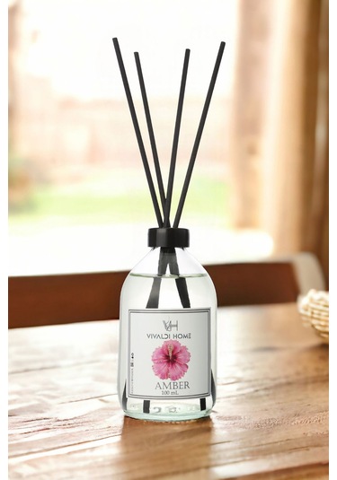 Vivaldi Home Amber Çiçeği Çubuklu Oda Kokusu Esansiyel Uçucu Yağ 100 ML