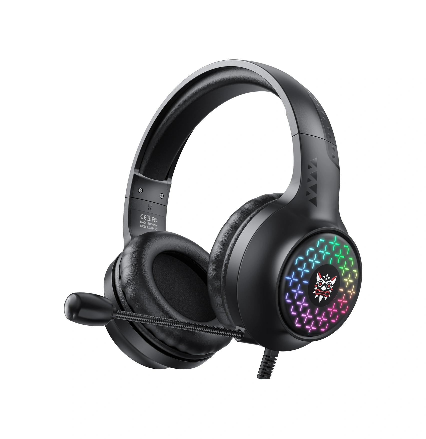 Sones Onıkuma X7 Pro Usb + 3,5 Mm Rgb Aydınlatmalı Kablolu Oyun Kulaklığı