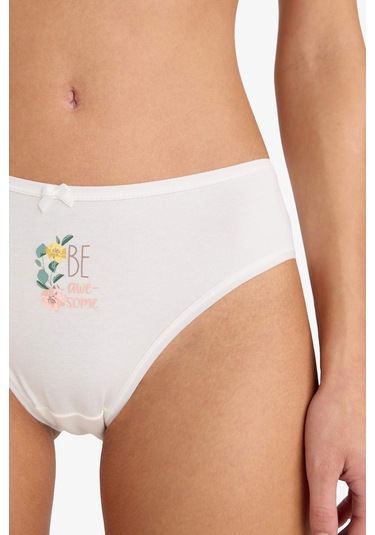 Defacto 3'lü Brief Külot Fall İn Love D6395ax25augn1109 Yeşil