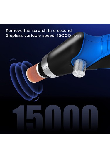 Samdoo Usb Şarjlı Mini Araç Parlatma Makinesi - 60w Güç, 3.7v Pil İle Çizik Onarım Ve Cila İşlemleri İçin