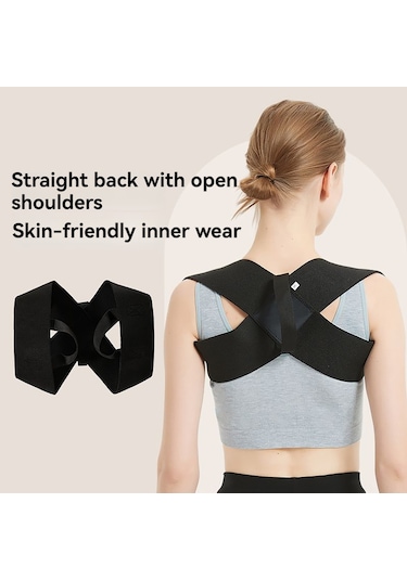 Mufunye Nefes Alabilen Malzemelerden Yapılmış Ayarlanabilir Postür Düzeltici