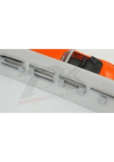 Seat Bagaj Krom Abs 3M 3D Yazı Logo Amblem
