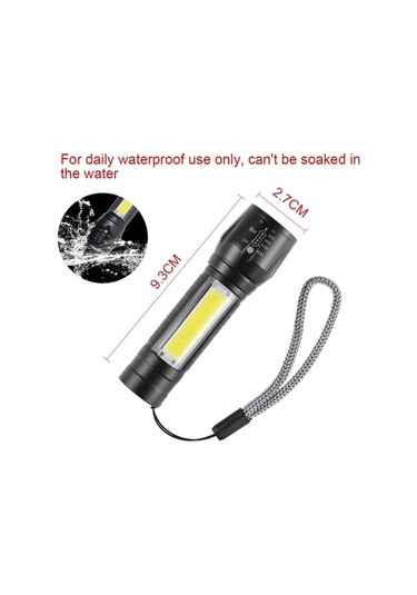 Şarjlı Fener, Kamp Feneri Siyah