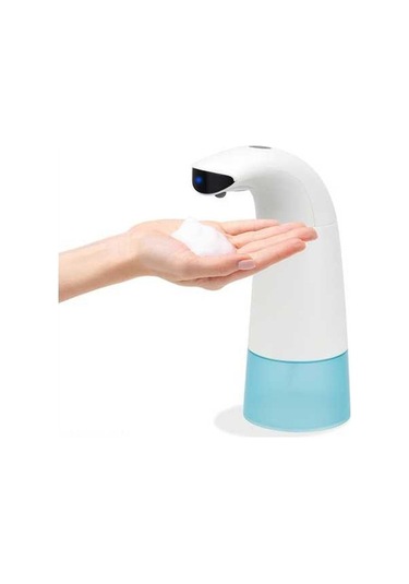 Ulzyvf Hassas Kızılötesi Sensörlü Otomatik Köpük Sabunluk - Banyo, Mutfak, Ofis 250ml Beyaz Beyaz