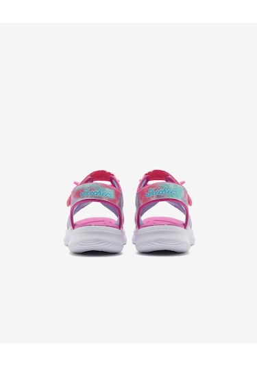 Skechers Jumpsters Sandal - Butterfly Brıtes Büyük Kız Çocuk Pembe Işıklı Sandalet 303109l Pkmt Pembe