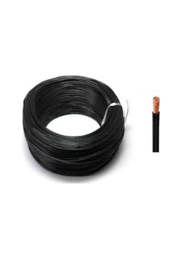 Seval H50v-k 50-sh ,siyah 50mm² 1-damar/çok Telli 1mt Nyaf Kablo